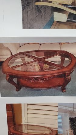 Cocktail table and 2 SIDE tables.