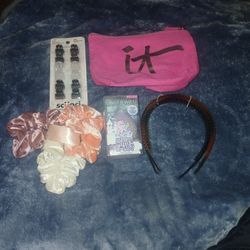 Hair Accessories-make Up Sponge, Make Up Bag