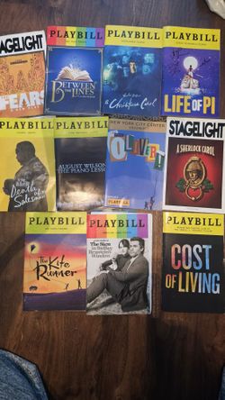 Broadway Playbills