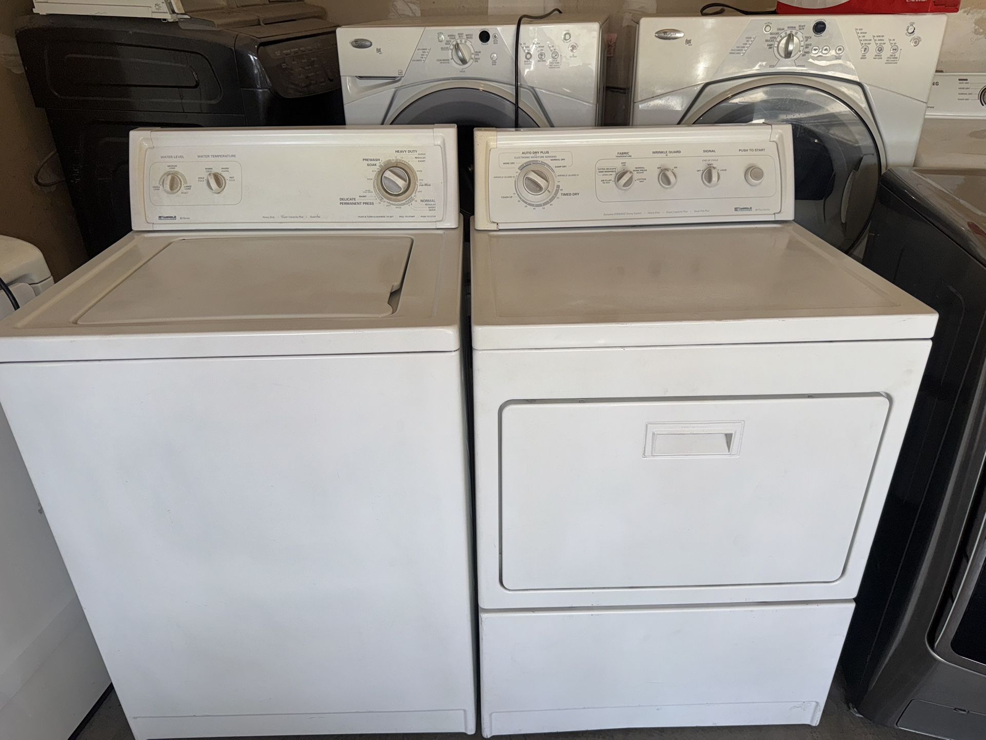 Kenmore Washer And Gas Dryer Working 3 Month Warranty We Deliver