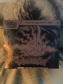 Pokemon-TCG pitch black elite trainer box