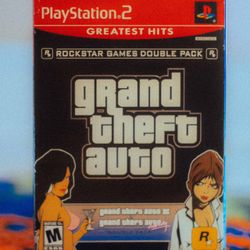 PS2 - GTA Vice City / GTA III - Dual Pack (CIB)