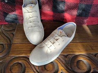 Dulis Cream Eco Lace-up Sneakers New W/O Box