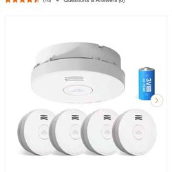 Innolink
Photoelectric Smoke Alarm With 10-Years Sealed Lithium Battery (4-Pack)