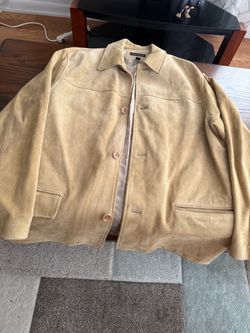 Banana Republic Men’s Suede Jacket – Size Large