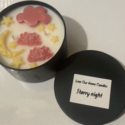 Starry Night Candle 