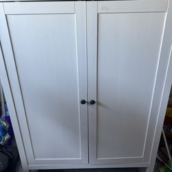 Storage Cupboard White