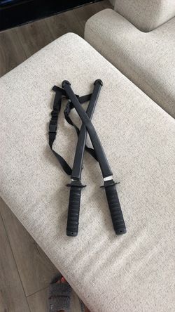Halloween costume plastic swords
