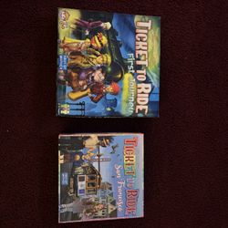 Ticket to Ride San Fran & First Journey 