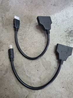 $5 Each Dual Hdmi Splitter Cable