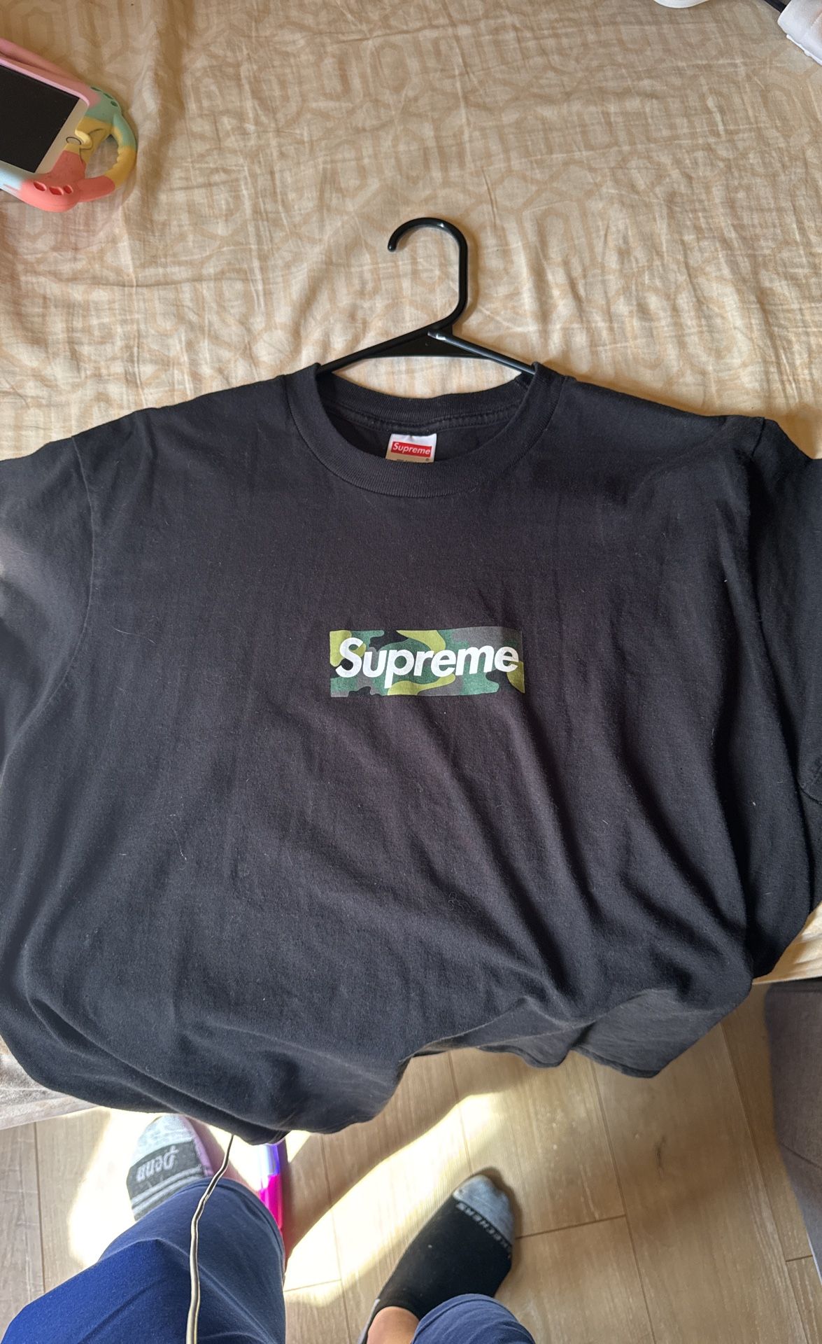 Supreme Camo Box Logo T