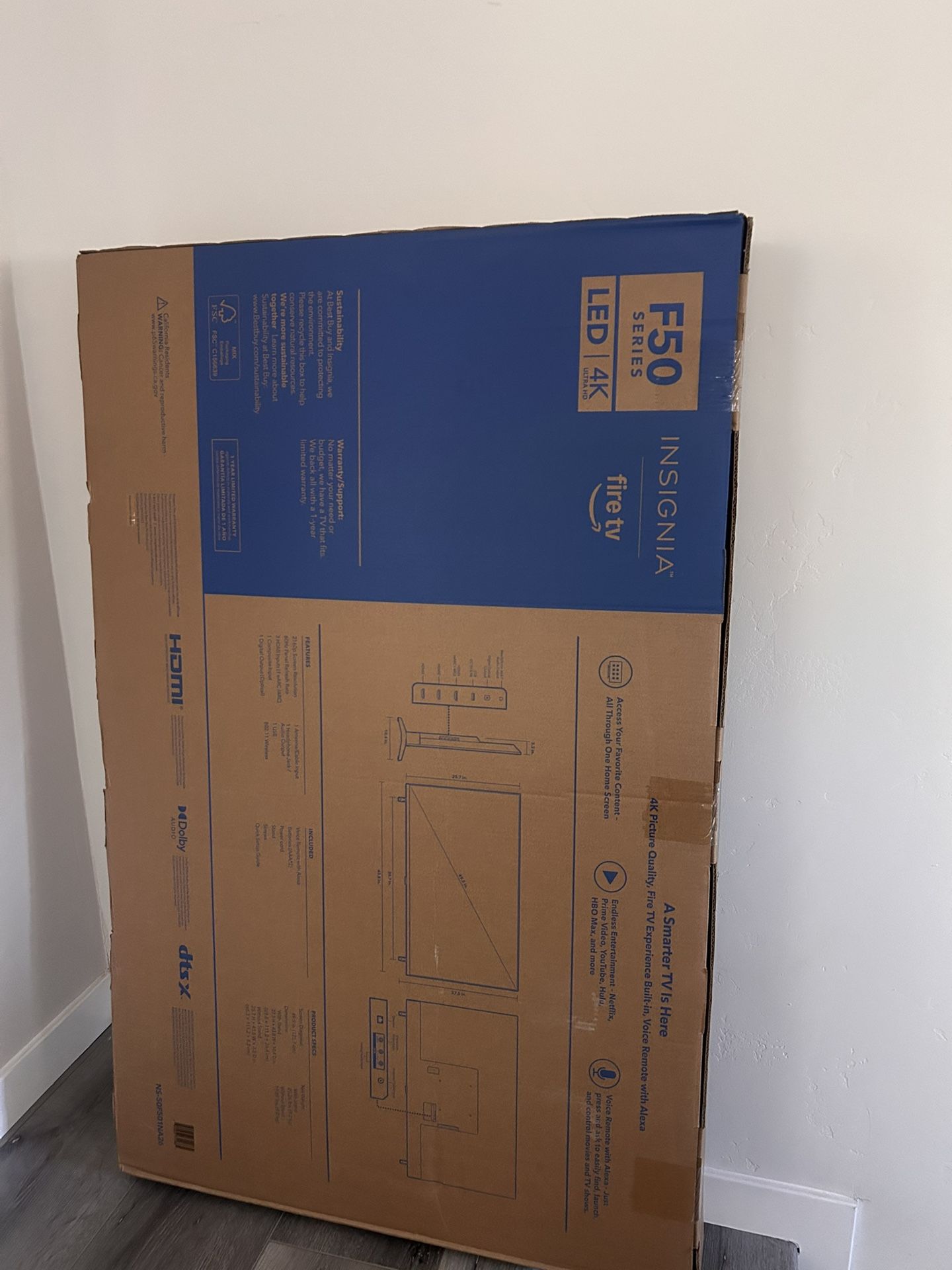 Insignia 50” TV