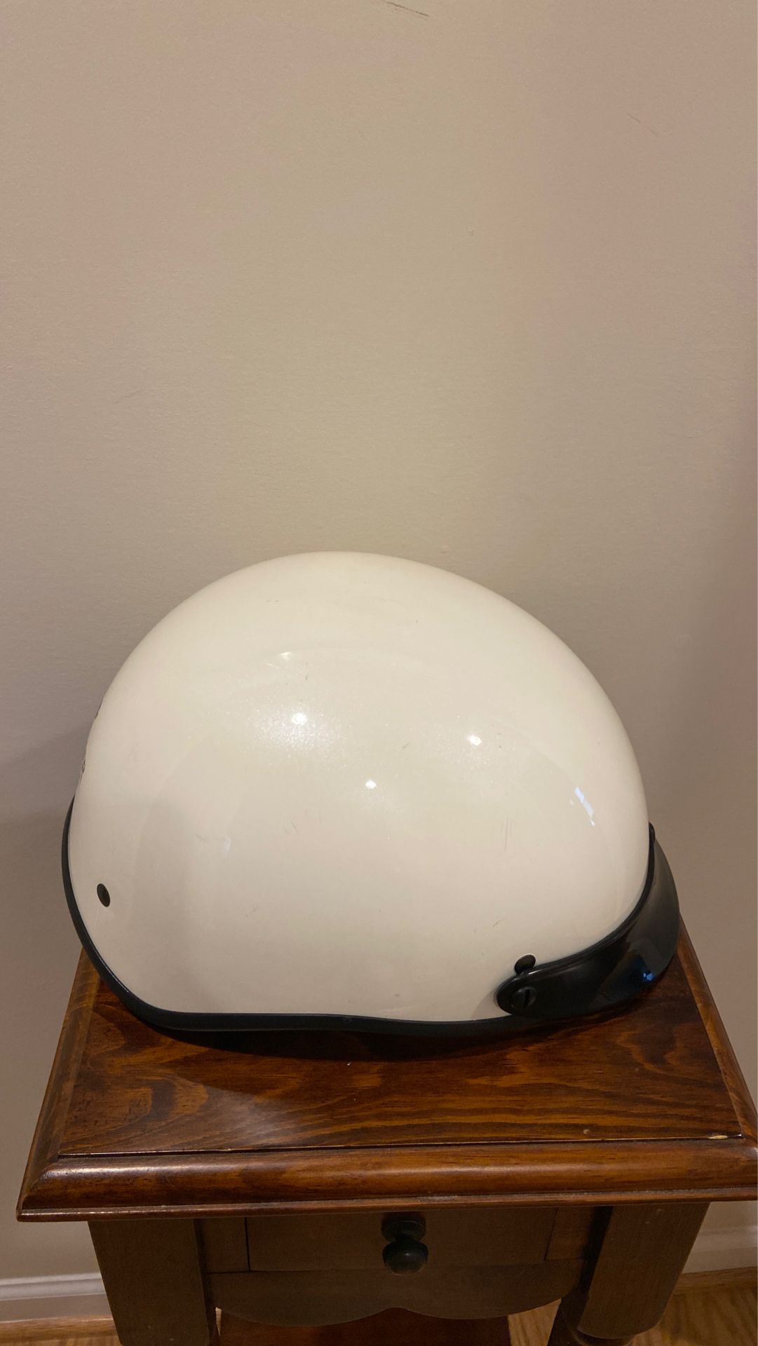 Motorcycle helmet - White