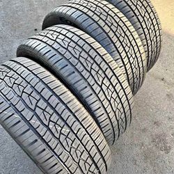 245 45 45 20 Vendo Un Seth De Llantas De La Marca Continental 