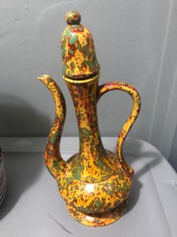 $15 Vintage teapot genie bottle