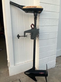 Trolling motor, electric