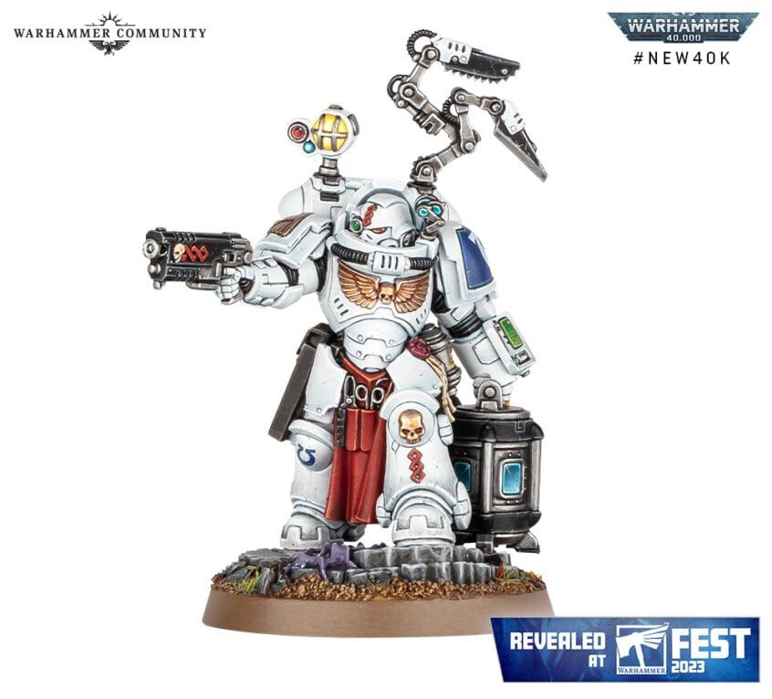 Space Marine Apothecary Biologis - Warhammer 40K Leviathan
