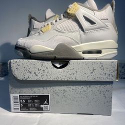 Air Jordan 4 Retro SE Craft Photon Dust 2023 Size 3.5
