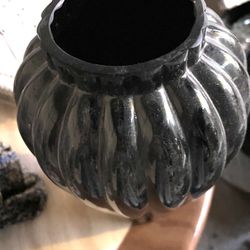 Black Flower vase 