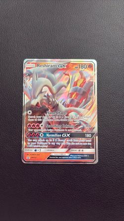 Reshiram GX - SM137 - Pokemon Sun & Moon Promo Ultra Rare Card LP