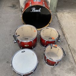 Pearl ELX Export Series 5 Piece Drum Set