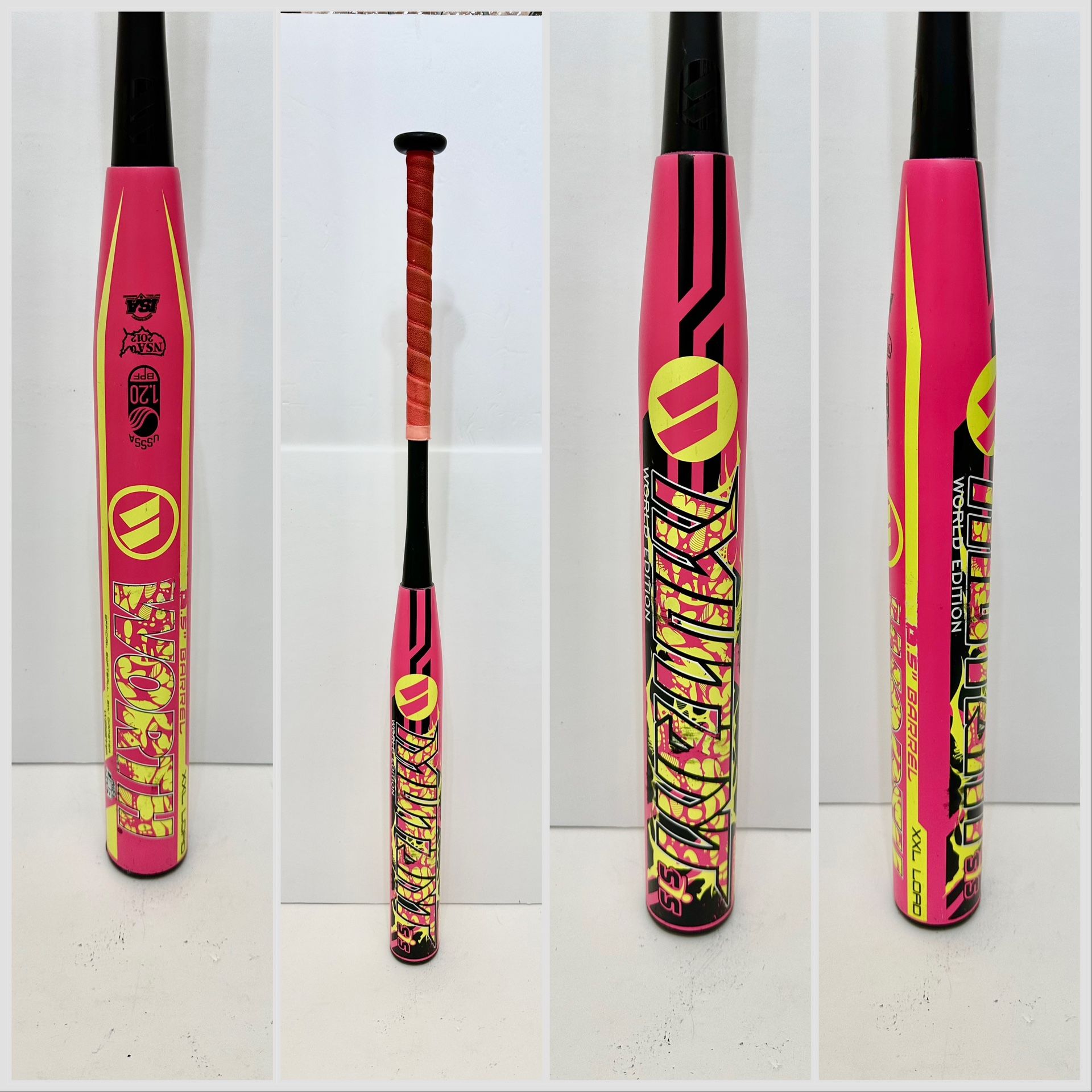 2012 Worth Mutant Classic World Edition XXL Load Softball Bat