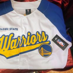 Warriors Button Down Jersey