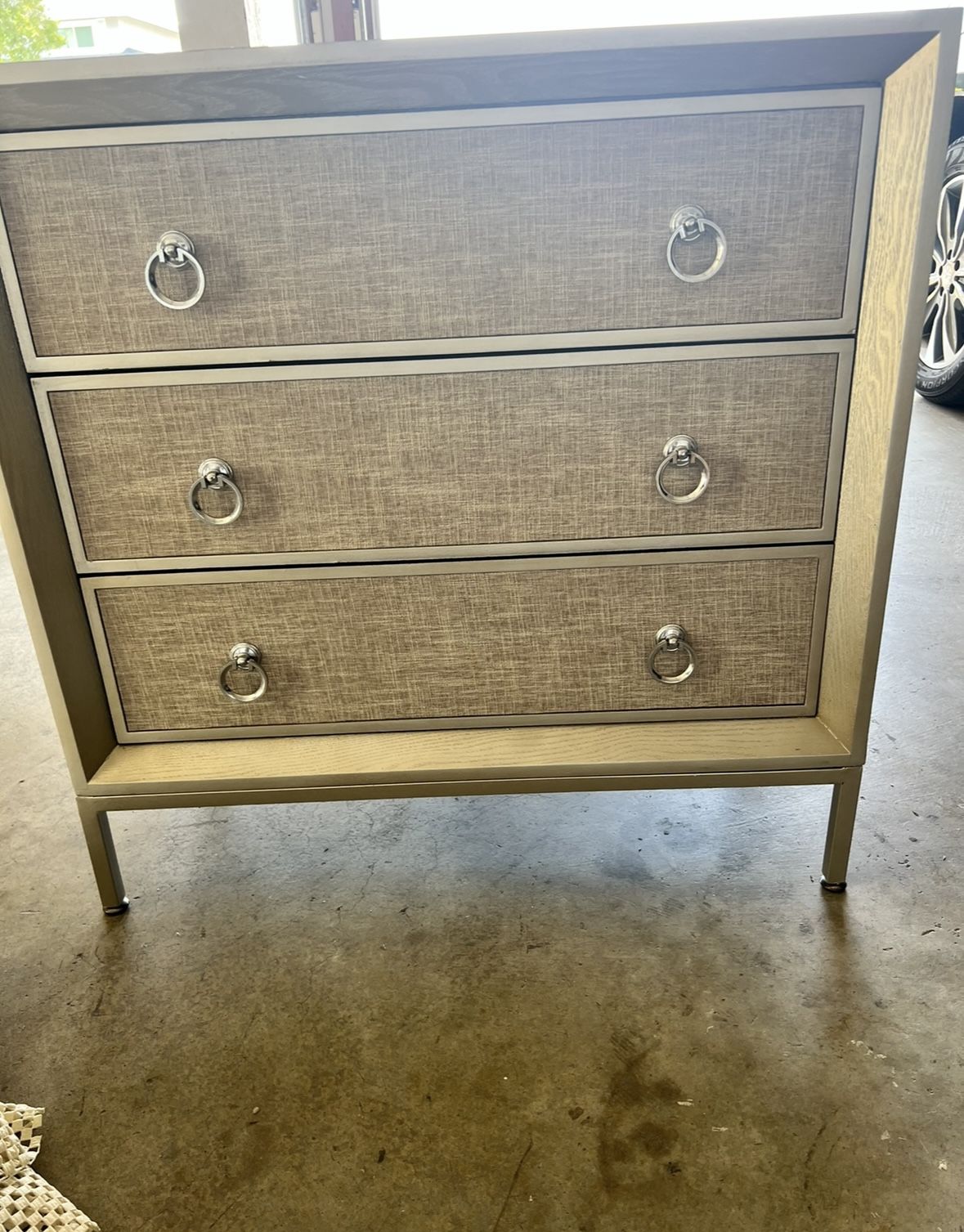 Mirrored Nightstand