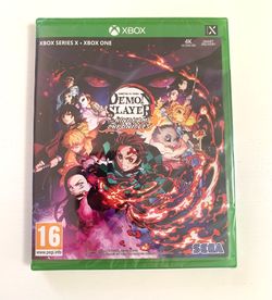 XBOX ONE AND SERIES X DEMON SLAYER VIDEO GAME / BRAND NEW AND SEALED
