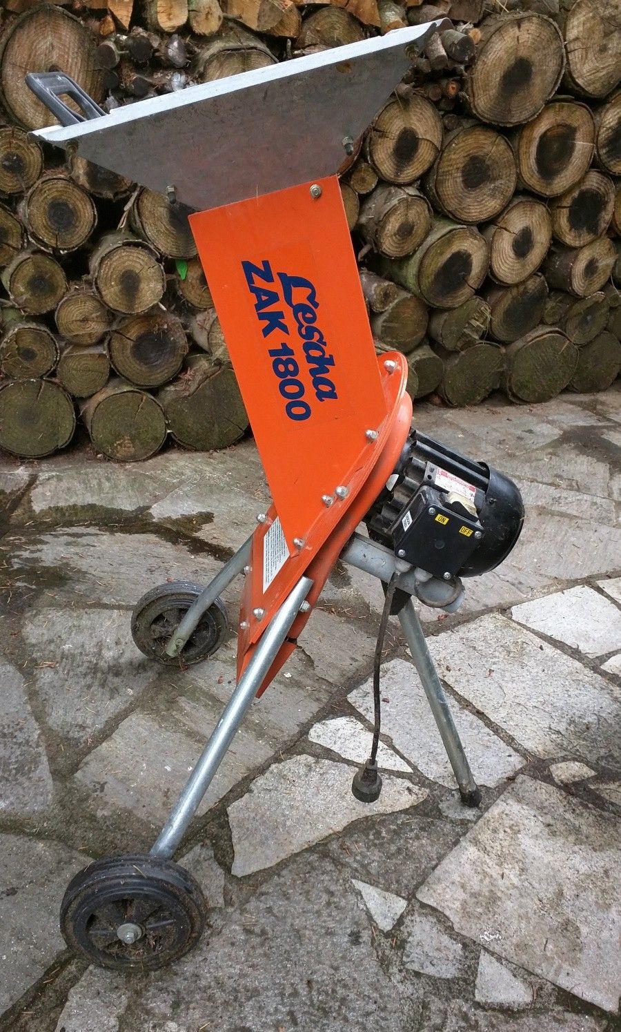 Wood Chipper/Mulcher/Shredder Lescha ZAK 1800