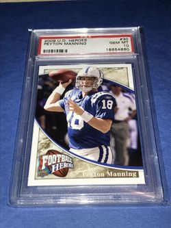Peyton Manning PSA 10!!!!!!football Card
