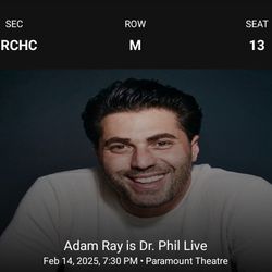 Adam Ray Is Dr. Phil live - Single Ticket