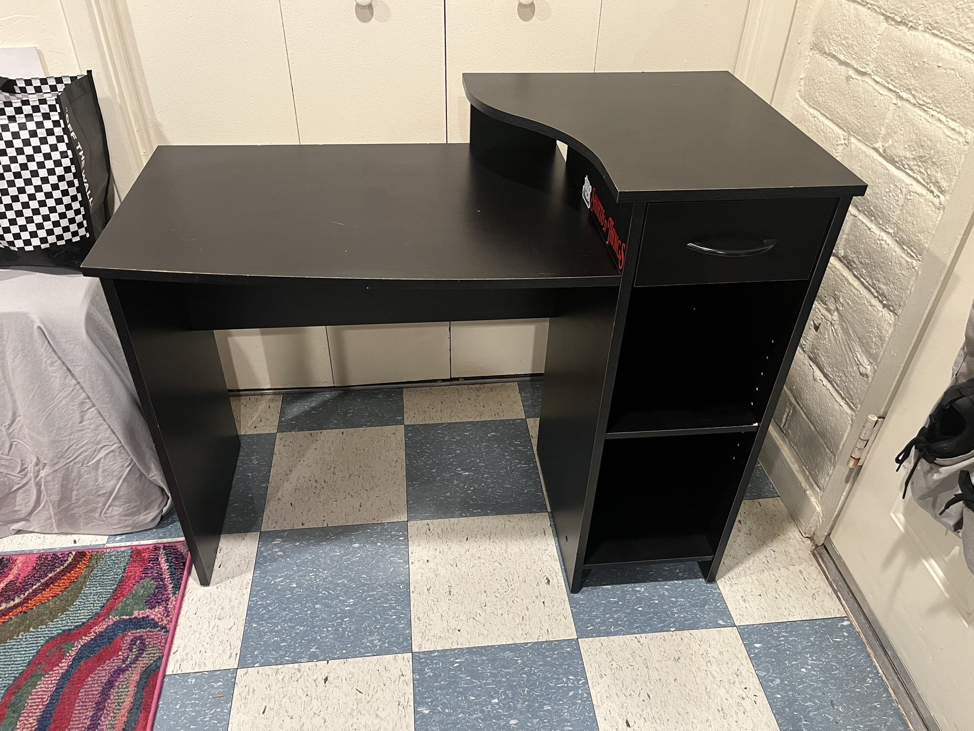 Black Computer Desk