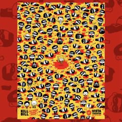 RARE Kill Bill: The Whole Bloody Affair art print created for Quentin Tarantino