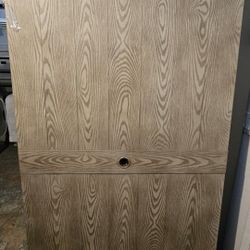 METAL PATIO TABLE.....72" x 42".....NEW WITH A DENT BY THE SIDE.....$ 150