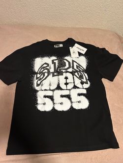 Sp5der 555 Black Graphic T-Shirt New with Tags