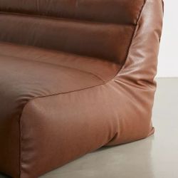 Dylan Faux Leather Bean Baghhh - Full Size Sofa