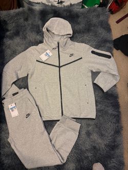 Nike Tech Fleece Tracksuit Set Grey
