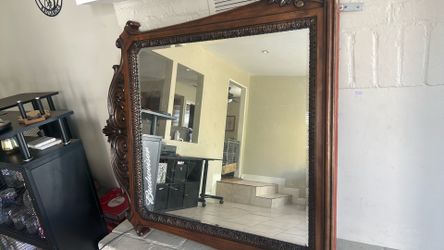 Big vintage dresser mirror