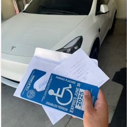 Handicap Placard