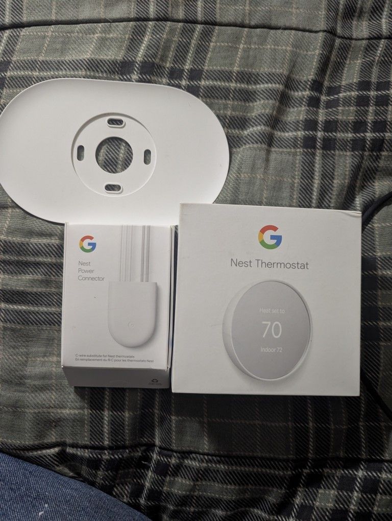 Google Nest Thermostat And Nest Power connector