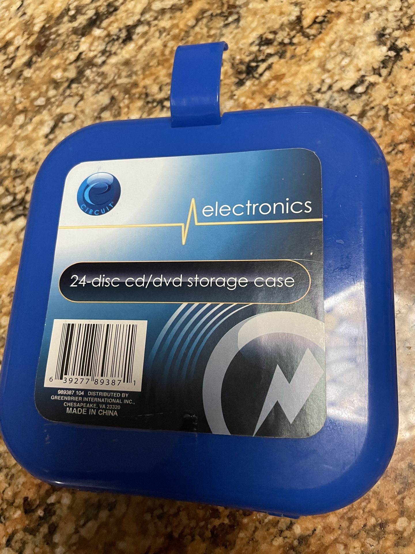 24-disc Cd/dvd Storage Case