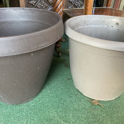 Two Planter Buckets 