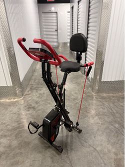 pooboo Folding Exercise Bike