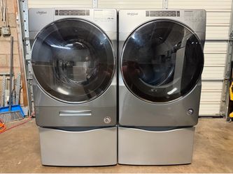 VERY NICE WHIRLPOOL WASHER AND ELECTRIC DEYER SET EXCELLENT CONDITIONS