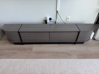 16’ TV Stand Grey