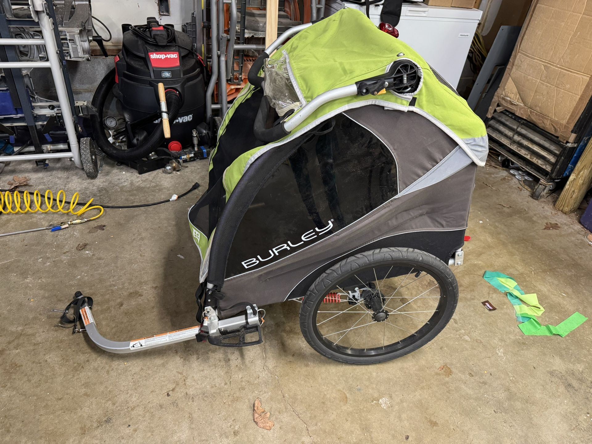 Burley D’lite 2 Seat Bike Trailer