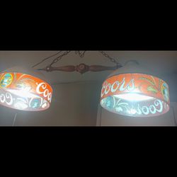 Coors Light Pool Table Lights $120