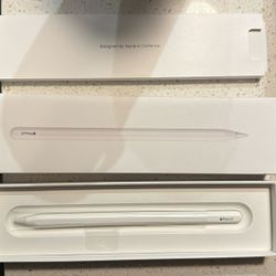 Apple Pencil (2 Second generation) Like New With Box