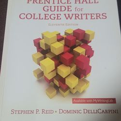 The Prentice Hall Guide For College Writters